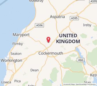 Map of Bridekirk, EnglandEngland