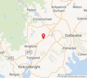 Map of Bridge of Dee, ScotlandScotland