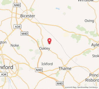 Map of Brill, EnglandEngland