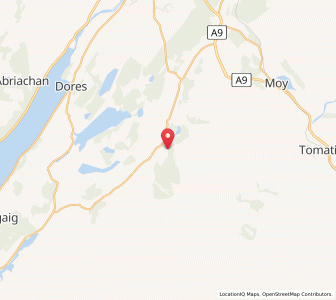 Map of Brin, ScotlandScotland