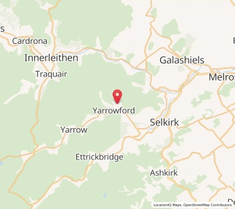 Map of Broadmeadows, ScotlandScotland