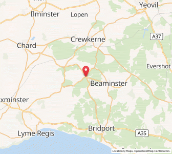 Map of Broadwindsor, EnglandEngland