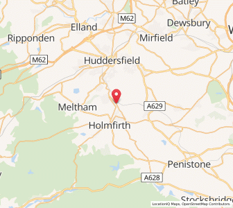 Map of Brockholes, EnglandEngland