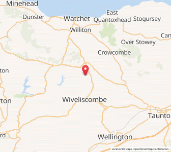 Map of Brompton Ralph, EnglandEngland