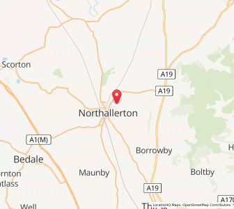 Map of Brompton, EnglandEngland