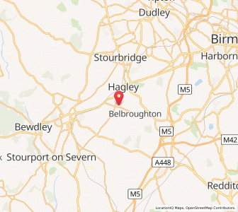 Map of Broom, EnglandEngland