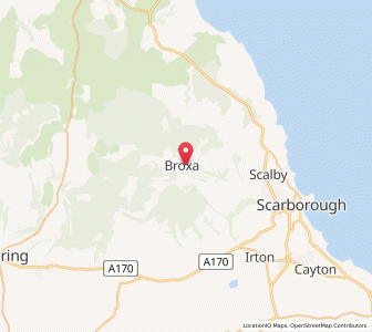 Map of Broxa, EnglandEngland