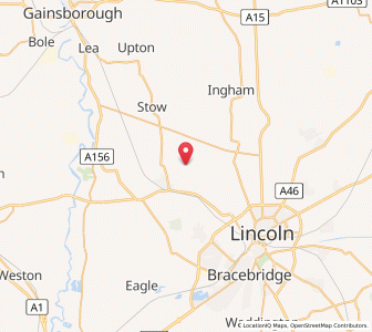 Map of Broxholme, EnglandEngland