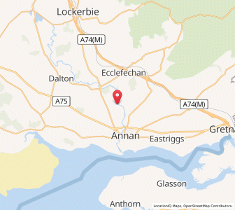 Map of Brydekirk, ScotlandScotland