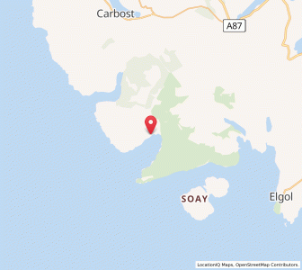 Map of Bualintur, ScotlandScotland