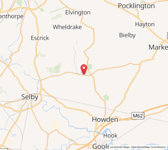 Map of Bubwith, EnglandEngland