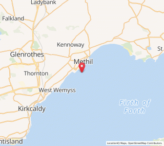 Map of Buckhaven and Methil, ScotlandScotland