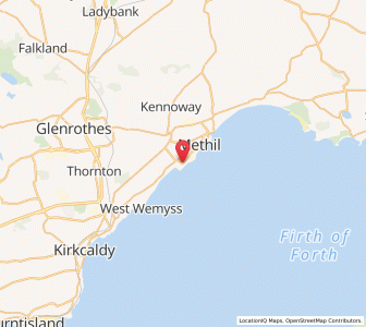 Map of Buckhaven, ScotlandScotland