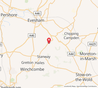 Map of Buckland, EnglandEngland