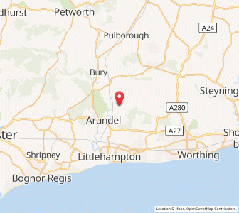 Map of Burpham, EnglandEngland