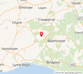Map of Burstock, EnglandEngland