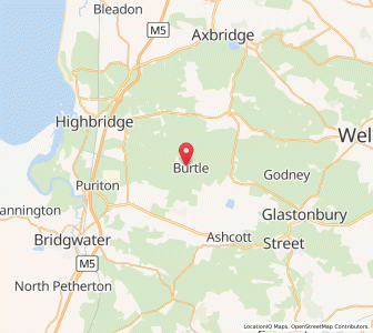Map of Burtle, EnglandEngland