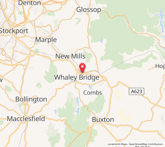 Map of Buxworth, EnglandEngland