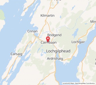 Map of Cairnbaan, ScotlandScotland