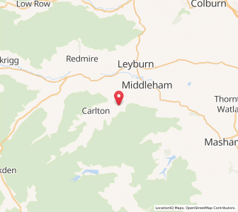 Map of Caldbergh, EnglandEngland