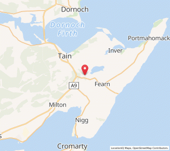 Map of Calrossie, ScotlandScotland