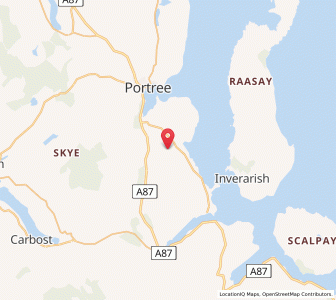 Map of Camastianavaig, ScotlandScotland