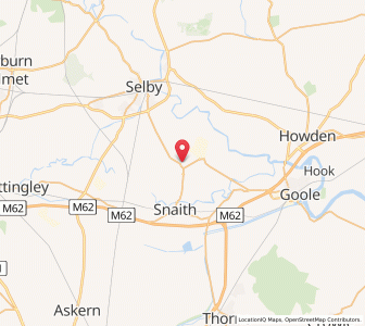 Map of Camblesforth, EnglandEngland