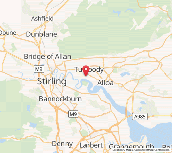 Map of Cambus, ScotlandScotland