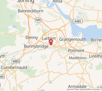 Map of Camelon, ScotlandScotland