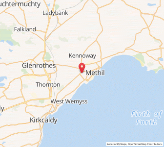 Map of Cameron Bridge, ScotlandScotland