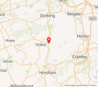 Map of Capel, EnglandEngland