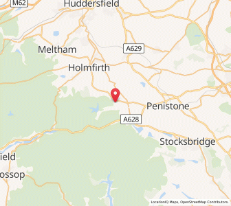 Map of Carlecotes, EnglandEngland