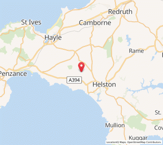 Map of Carleen, EnglandEngland