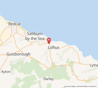 Map of Carlin How, EnglandEngland