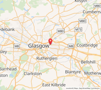 Map of Carntyne, ScotlandScotland