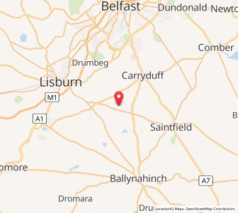 Map of Carr, Northern IrelandNorthern Ireland