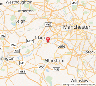 Map of Carrington, EnglandEngland