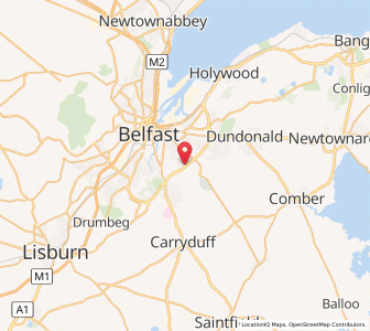 Map of Castlereagh, Northern IrelandNorthern Ireland