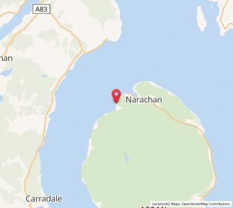 Map of Catacol, ScotlandScotland