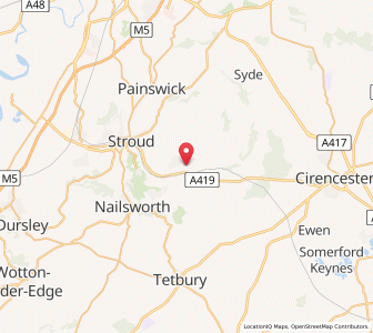 Map of Chalford, EnglandEngland