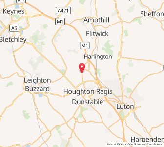 Map of Chalgrave, EnglandEngland