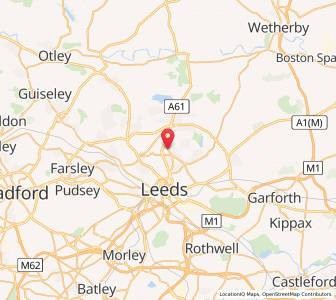 Map of Chapel Allerton, EnglandEngland