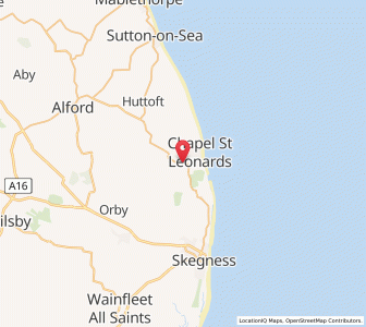 Map of Chapel Saint Leonards, EnglandEngland