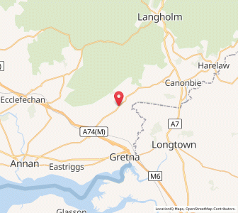 Map of Chapelknowe, ScotlandScotland
