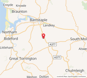 Map of Chapelton, EnglandEngland