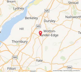 Map of Charfield, EnglandEngland