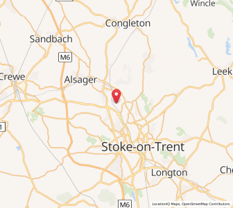 Map of Chatterley, EnglandEngland