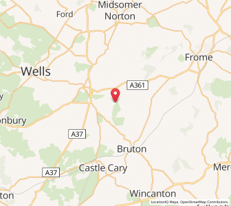 Map of Chesterblade, EnglandEngland