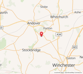 Map of Chilbolton, EnglandEngland