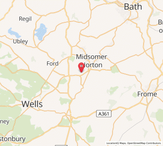 Map of Chilcompton, EnglandEngland